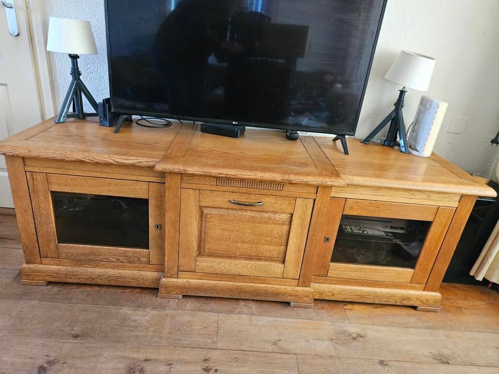 Licht eiken tv meubel te koop bieden, Ophalen
