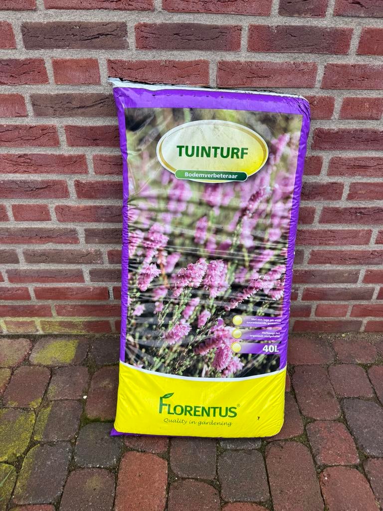 Tuinturf 40L, Florentus, Tuin en Terras, Ophalen, Tuinaarde
