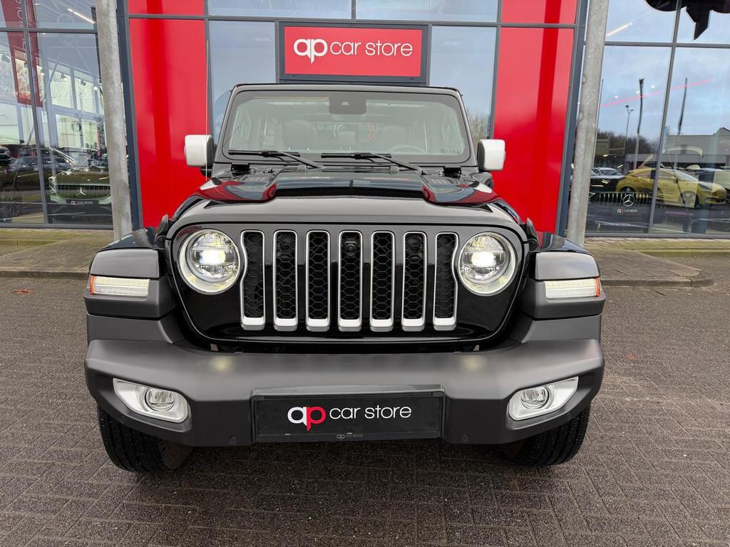 Jeep Wrangler Unlimited 4xe 380 Sahara 2.0 4xe Plug-in Hybri, Automaat, Zwart, 4 cilinders, Cabriolet