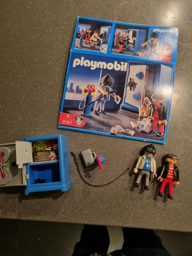 Playmobil 3161 brandkastkrakers / kluiskrakers, Ophalen, Gebruikt, Complete set