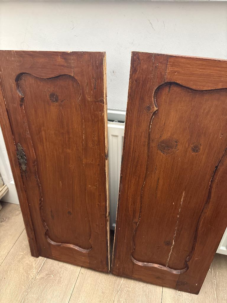 Twee brocante deuren, Ophalen