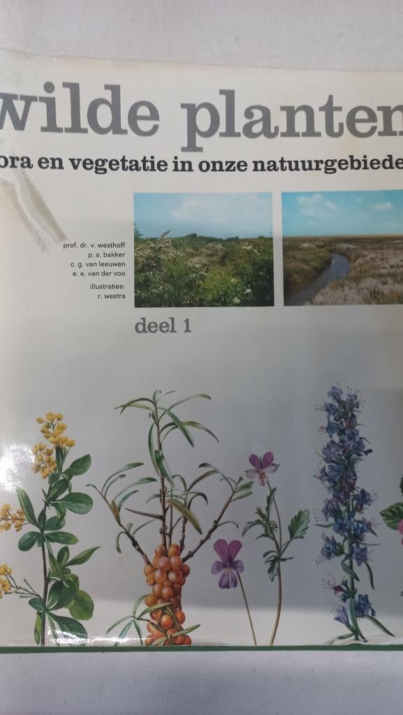 Wilde planten, flora en vegetatie in onze natuurgebieden., Boeken, Natuur, Ophalen of Verzenden, Gelezen, Bloemen, Planten en Bomen