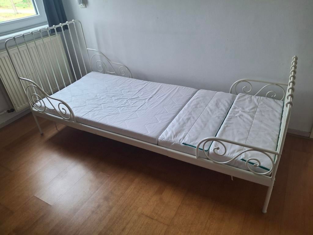 Meegroeibed, Kinderen en Baby's, Kinderkamer | Bedden, Ophalen, 180 cm of meer, 70 tot 85 cm