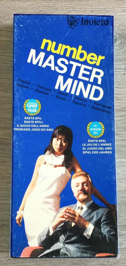 Nummer Mastermind Spel, Een of twee spelers, Ophalen of Verzenden, Gebruikt