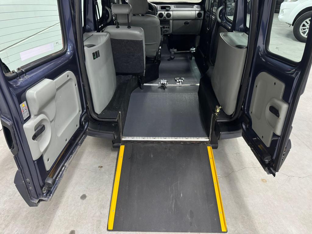 Renault Kangoo 1.6-16V Privilège (Automaat) Rolstoelauto (u, Auto's, Renault, 1160 kg, Gebruikt, Blauw, 49 €/maand