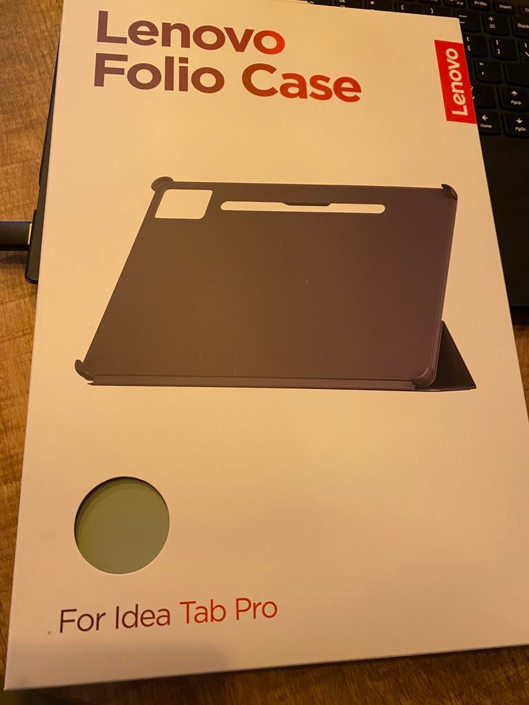 Folio case voor tablet Lenovo, Computers en Software, Android Tablets, Ophalen of Verzenden, Zo goed als nieuw, 10 inch, 64 GB