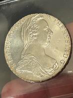 Maria Theresia Thaler 1780 S.F. FDC - Zilveren Munt, Ophalen of Verzenden, Oostenrijk, Losse munt, Zilver