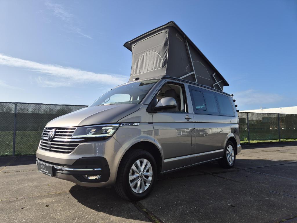 Vw T6.1 California Ocean DSG 2023 150pk hefdak camper, Automaat, Koelkast, Buscamper of Camperbus, Volkswagen