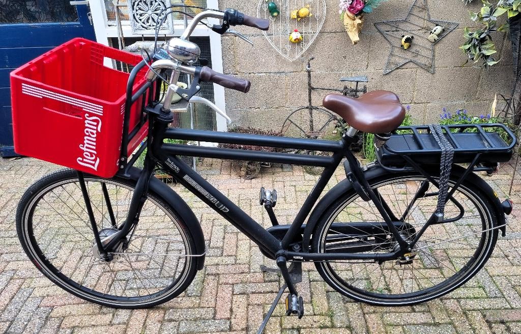 Sparta Pick-up herenfiets, Ophalen, Sparta, Gebruikt, 50 km per accu of meer