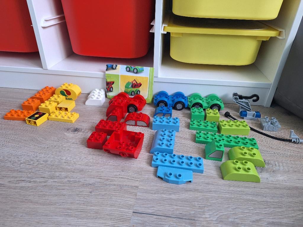 Duplo- 10552 Creative cars, Kinderen en Baby's, Speelgoed | Duplo en Lego, Ophalen, Gebruikt, Complete set, Duplo
