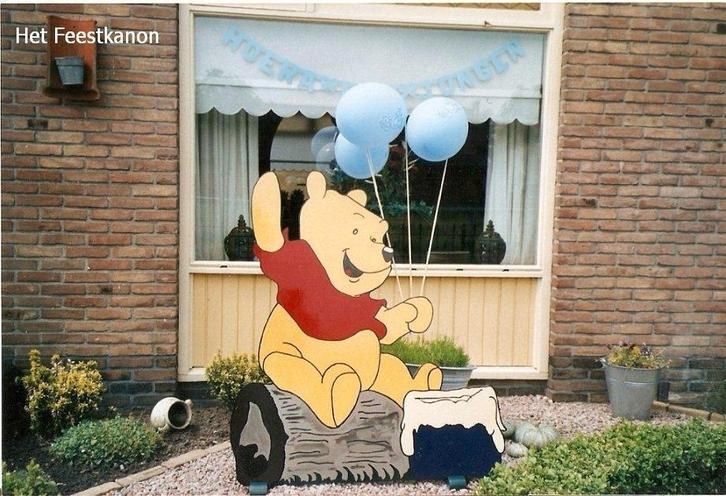 Geboortebord Winnie the Poeh te huur en andere!, Kinderen en Baby's, Kraamcadeaus en Geboorteborden, Zo goed als nieuw, Geboortebord