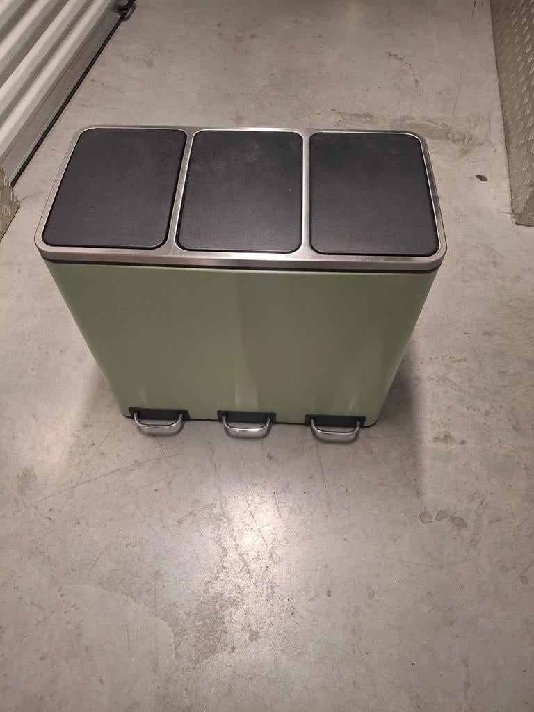 Prullenbak, Huis en Inrichting, Woonaccessoires | Prullenbakken, Ophalen, Gebruikt, 50 tot 75 cm, 40 liter of meer