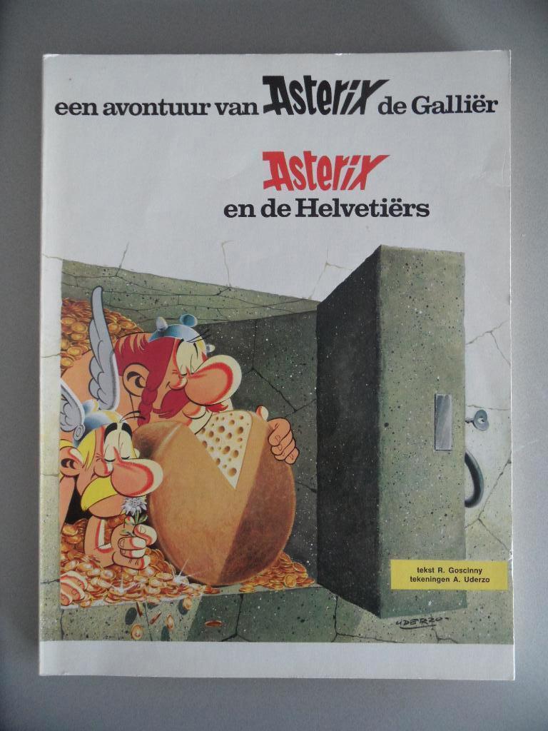Asterix en de Helvetiers. 1973.1 ste druk., Boeken, Stripboeken, Eén stripboek, Ophalen of Verzenden, Gelezen