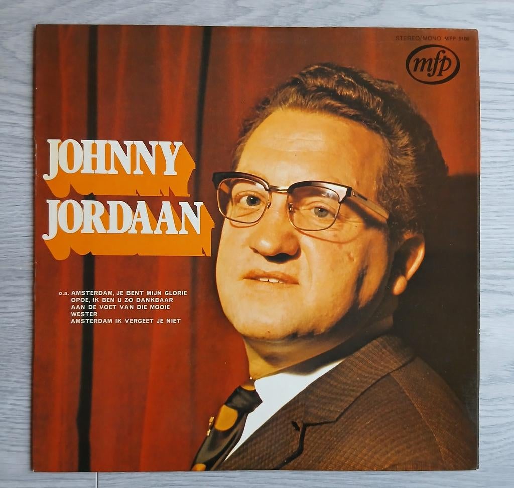 Johnny Jordaan Jofel Mokum Vinyl LP, Ophalen of Verzenden, Gebruikt, 12 inch, Levenslied of Smartlap
