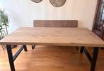 Eettafel 2 x 1 m stevig en zwaar, Huis en Inrichting, Tafels | Eettafels, Ophalen, 200 cm of meer, 50 tot 100 cm, Zo goed als nieuw