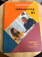 Inburgering B1 studieboek Ad Appel, Boeken, Ophalen of Verzenden, Alpha, Zo goed als nieuw, Overige niveaus