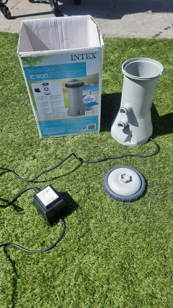 Intex zwembadpomp 638G 1 seizoen gebruikt, Tuin en Terras, Zwembad-toebehoren, Ophalen of Verzenden, Gebruikt, Zwembadpomp