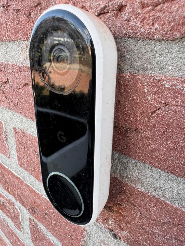 TE KOOP: GOOGLE NEST HELLO bedraad deurbel deurbelcamera, Audio, Tv en Foto, Videobewaking, Zo goed als nieuw, Ophalen of Verzenden