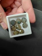 8 roos geslepen labradoriet, Ophalen of Verzenden, Nieuw