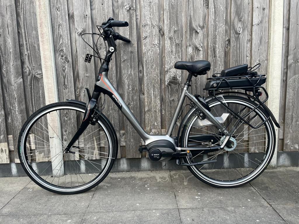Elektrische fiets Sparta m83 Bosch middenmoter, Ophalen, Sparta, Zo goed als nieuw, 51 tot 55 cm