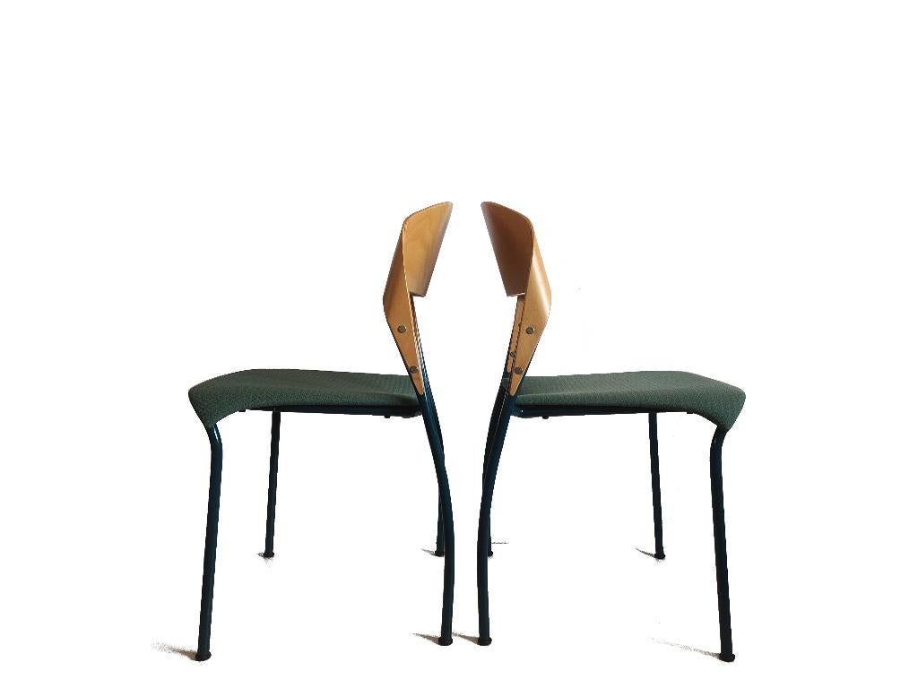 Schitterende plywood Krijn Hamelink design stoel Car Katwijk, Huis en Inrichting, Stoelen, Ophalen, Gebruikt, Hout, Twee
