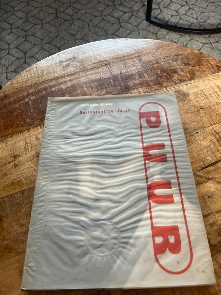 PUUR - Jonnie Boer Restaurant De Librije Kookboek, Boeken, Kookboeken, Gelezen, Hoofdgerechten, Nederland en België, Ophalen of Verzenden