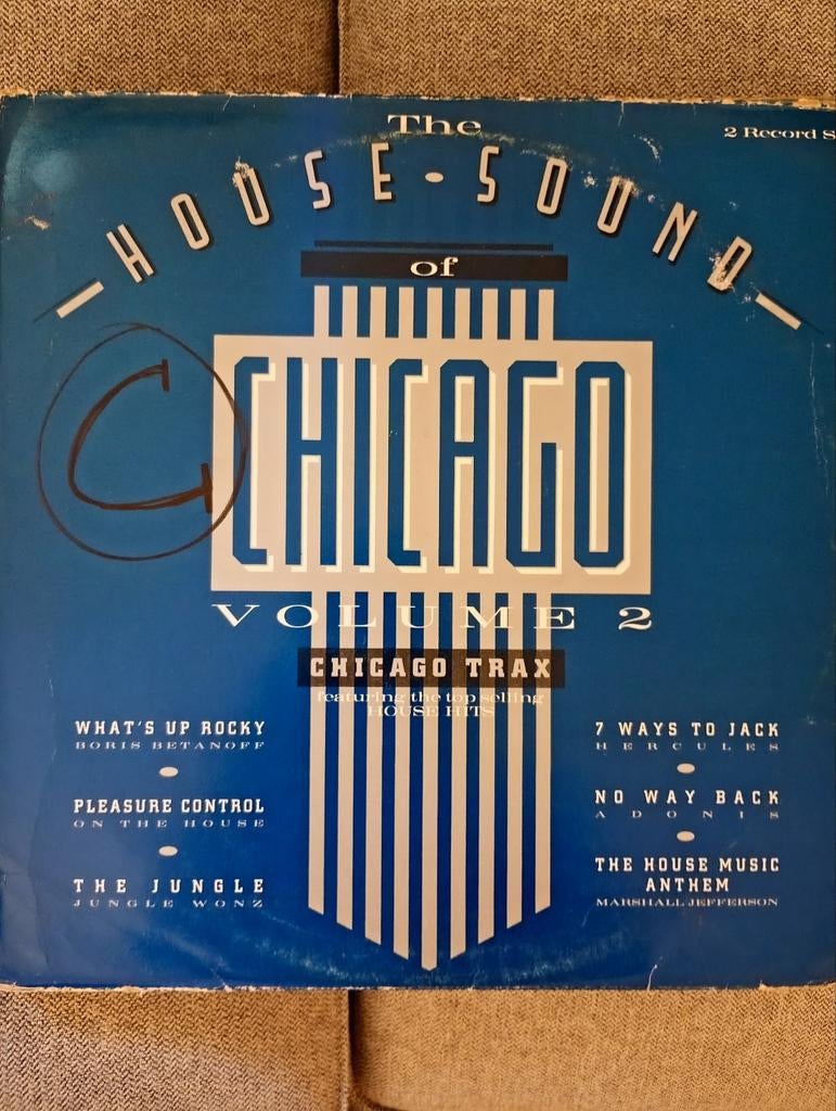 Chicago,old school disco, Cd's en Dvd's, Vinyl | Dance en House, Gebruikt, Overige formaten, 1980 - 1989, Ophalen of Verzenden