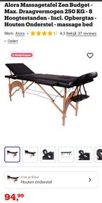Massagetafel nieuw! Nog in verpakking, Ophalen, Nieuw, Massagetafel