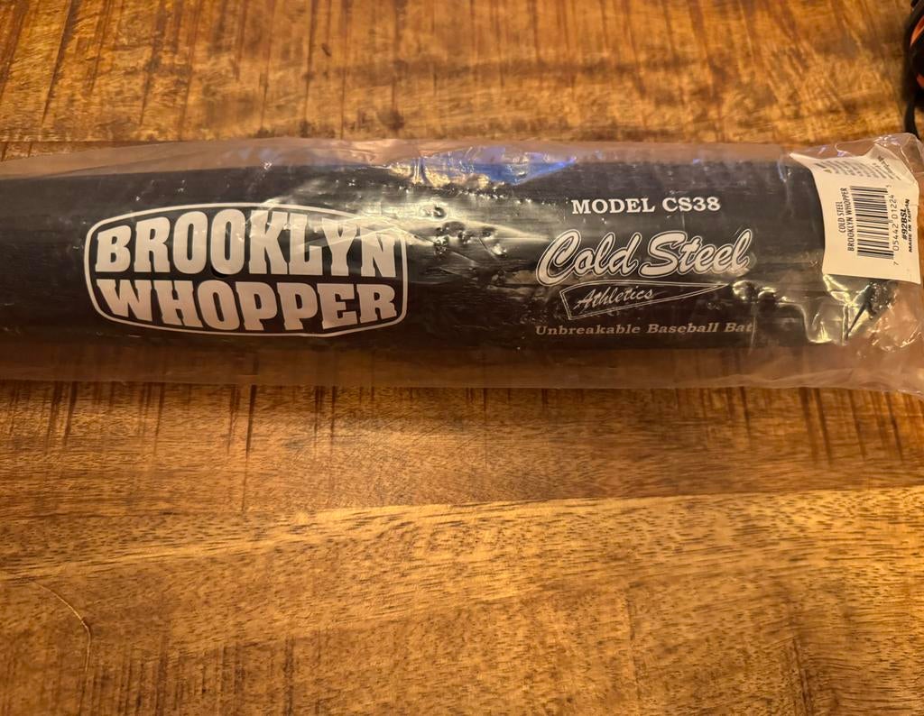 Nieuwe Cold Steel Brooklyn Whopper Honkbalknuppel 98 cm, Ophalen of Verzenden, Nieuw, Honkbal, Knuppel