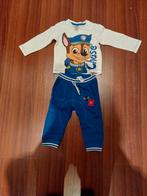 kobaltblauw lang broekje  en T shirt lange mouw Chase, mt.86, Kinderen en Baby's, Babykleding | Maat 86, Gebruikt, Ophalen of Verzenden
