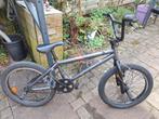 BMX fiets grijs met voetsteunen, Ophalen, Gebruikt, Staal, 20 tot 24 inch
