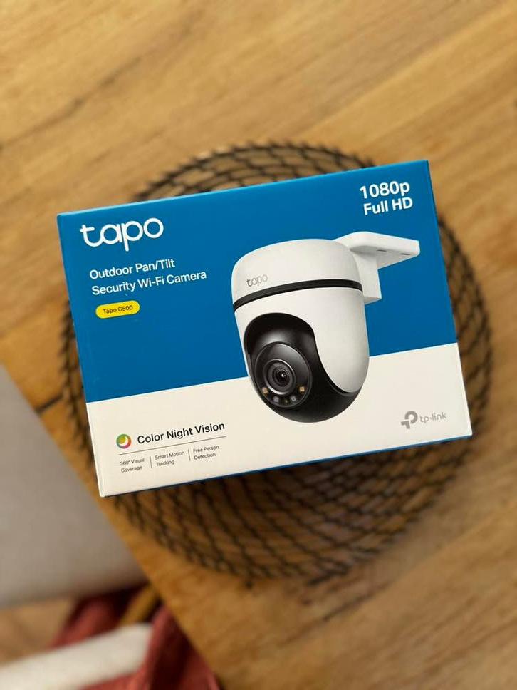 Tapo C500 Full HD - 360 - IP65-WiFi Camera BRAND NEW, Ophalen of Verzenden, Nieuw, Buitencamera