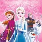 Servet Disney Frozen met Anna, Elsa, Olaf, Kristoff en Swen, Materiaal, ., Nieuw, Ophalen of Verzenden