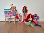 Barbie Disney Zeemeerminnen en trimsalon, Ophalen of Verzenden, Zo goed als nieuw, Barbie