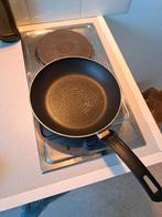 Koekenpannen: set van 2 (normale en grillpan), Huis en Inrichting, Keuken | Potten en Pannen, Ophalen, Gebruikt, Overige materialen