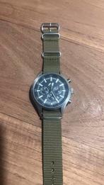 Jaquess Lemans F1 quartz horloge, Sieraden, Tassen en Uiterlijk, Horloges | Heren, Ophalen, Zo goed als nieuw, Leer, Overige merken