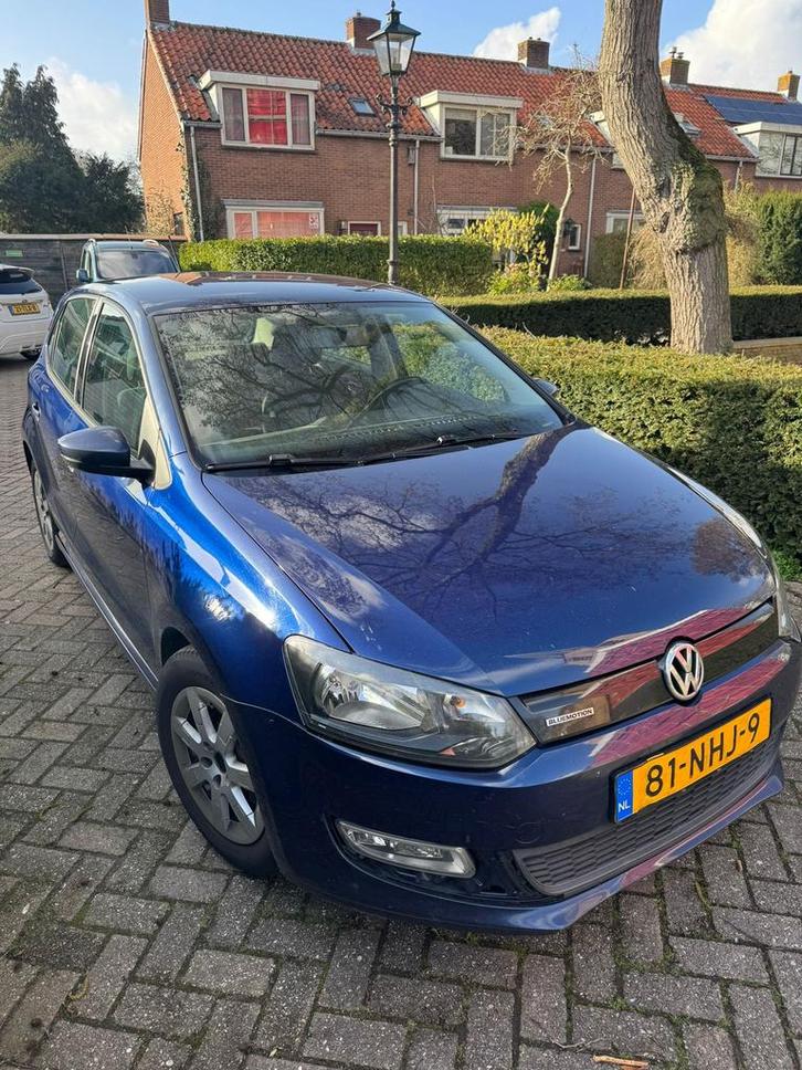 Volkswagen Polo 1.2 TDI 75PK 5D Bluemotion 2010 Blauw, Auto's, Volkswagen, Bedrijf, Polo, Diesel, A, Hatchback, Handgeschakeld