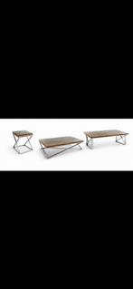 Richmond set - Salontafel eettafel & Bijzettafel, Huis en Inrichting, Ophalen, 100 tot 150 cm, Richmond, Zo goed als nieuw