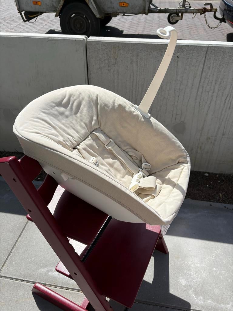 Stokke Tripp Trapp Newborn Set met hoes, Ophalen, Zo goed als nieuw, Overige typen, Aanschuifbaar
