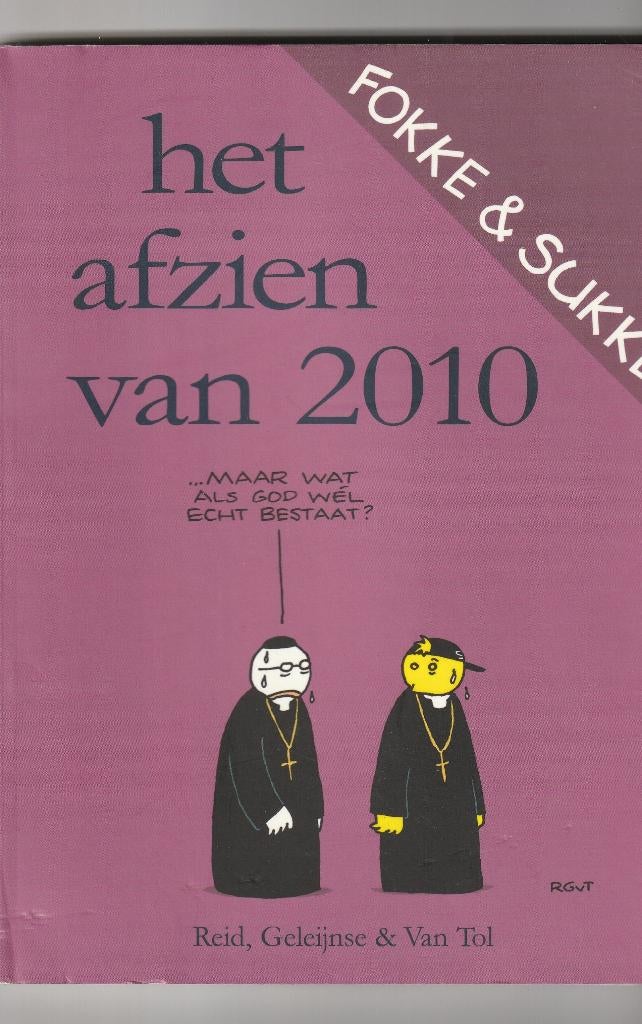 Fokke & sukke het afzien van 2010 112 blz., Boeken, Stripboeken, Eén stripboek, Ophalen of Verzenden, Zo goed als nieuw