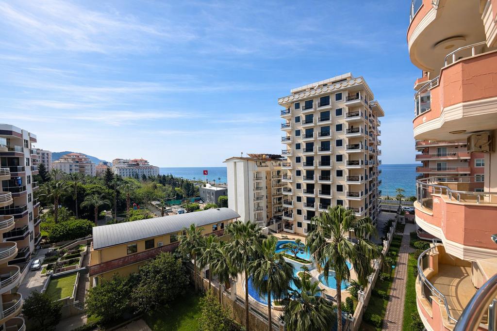 Gemeubileerd vol zeezicht appartement Alanya Turkije, Ophalen of Verzenden