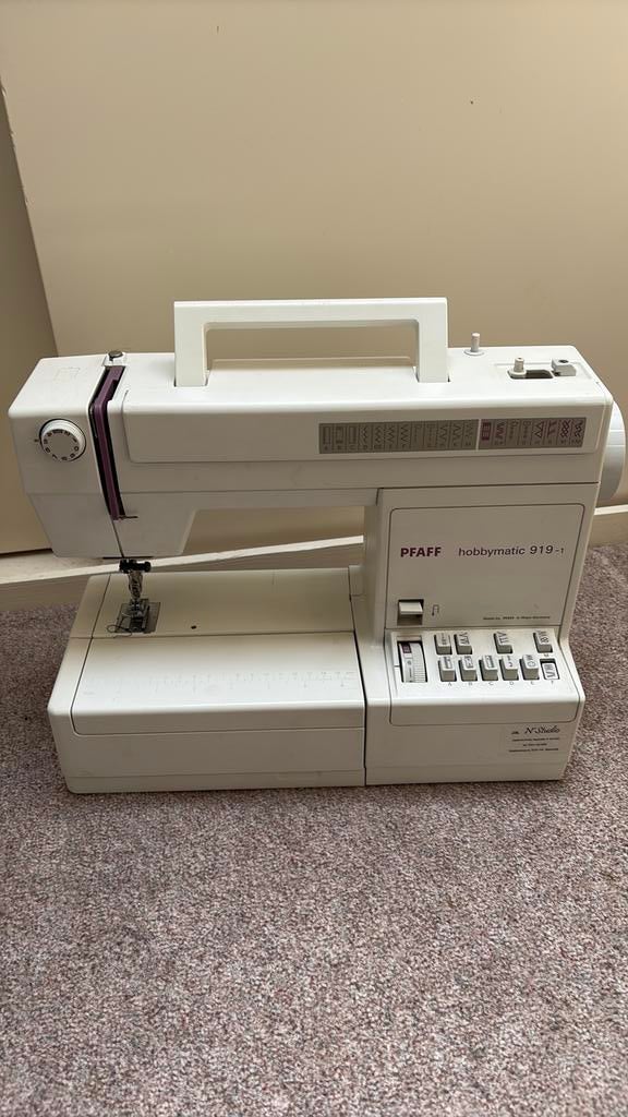 Pfaff naaimachine Hobbymatic 919, Ophalen of Verzenden, Zo goed als nieuw, Naaimachine, Pfaff
