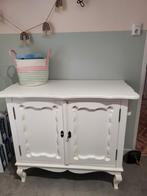 Witte dressoir kast/commode, Ophalen, Gebruikt, 50 tot 70 cm, 100 cm of meer