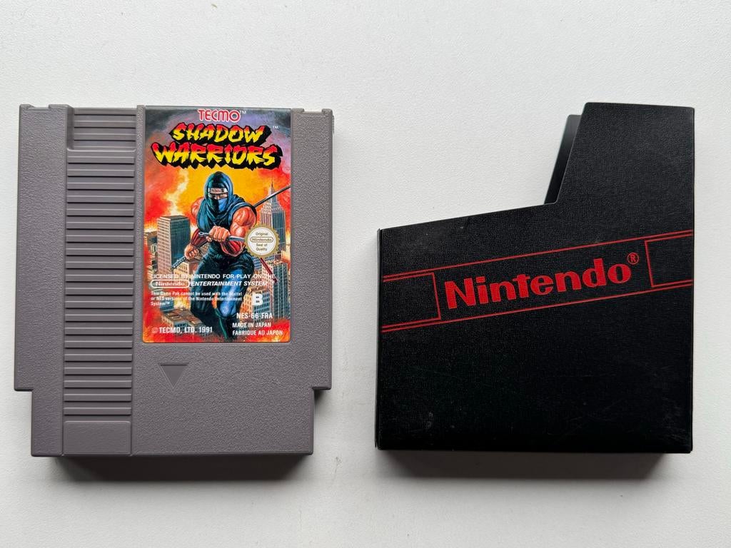 Shadow Warriors NES - Klassieke Ninja Actie, Spelcomputers en Games, Games | Nintendo NES, Avontuur en Actie, Gebruikt, 1 speler