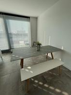 HAY Loop Stand Tafel 200x90 grijs - Modern design, Ophalen, Overige materialen, Gebruikt, 200 cm of meer