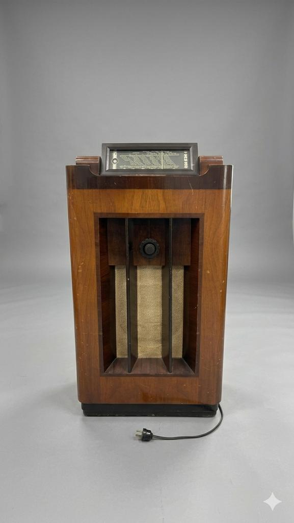 Philips Arabesque 802A radiomeubel uit 1937 – werkend, Ophalen