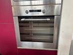 Inbouwoven merk Pelgrim OKW696 RVS, Witgoed en Apparatuur, Ovens, Gebruikt, Hete lucht, Oven met grill, Inbouw