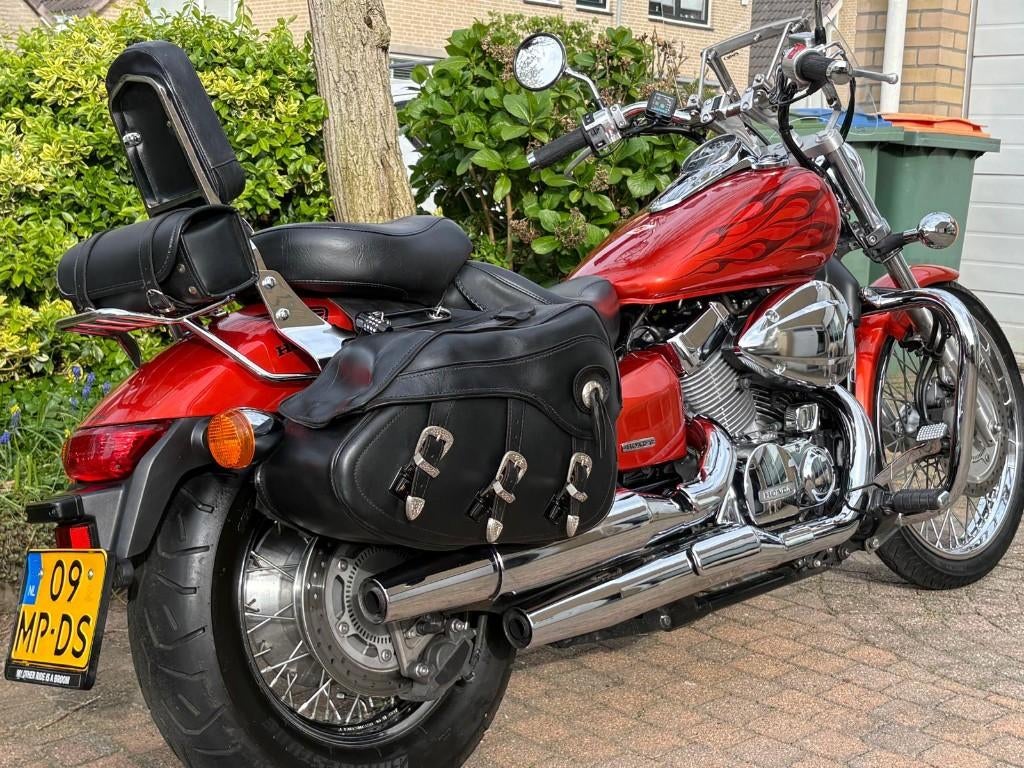 HONDA VT750 C2 SHADOW MET ABS 2015. Met Mustang zadel., Motoren, 750 cc, 2 cilinders, Occasion, Chopper