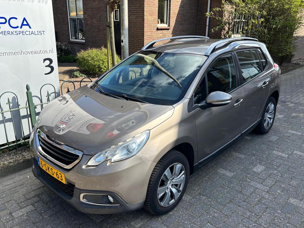 Peugeot 2008 1.2 VTi Active (bj 2013), Auto's, Peugeot, Voorwielaandrijving, Stof, Zwart, 1199 cc