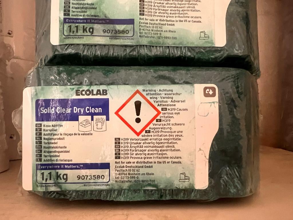 Ecolab solid clear dry clean 6 x 1.1 kg, Ophalen, Overige typen